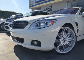 The Lorinser Mercedes Benz CL 550 White II