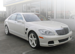 Mercedes Benz S 550 - Lorinser - Diamond White Metallic I 